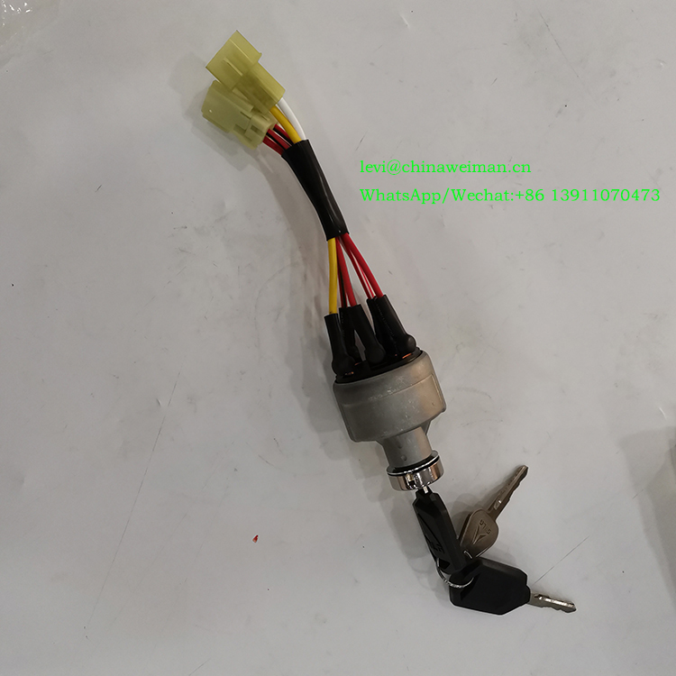 SDLG Wheel loder Excavator Parts Starter Switch 11217633 11215151