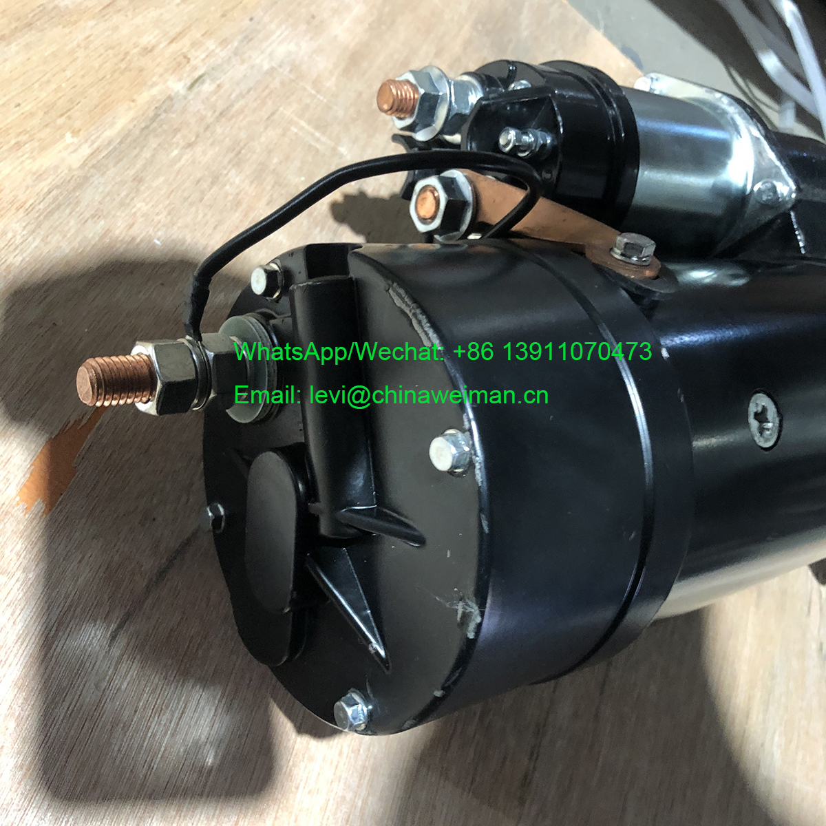 SDLG Wheel Loader LG956L Spare Parts Starter Motor 4190000536132 C11AB-4N3181