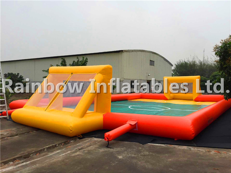 RB10003（18x10m） Hot Sale Outdoor Inflatable Sport Games Football Field/ Pitch For Sale