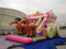 RB8049 (8x6.5x6m) Inflatable The Festoon Vehicle Parade Castle With Slide For Sale