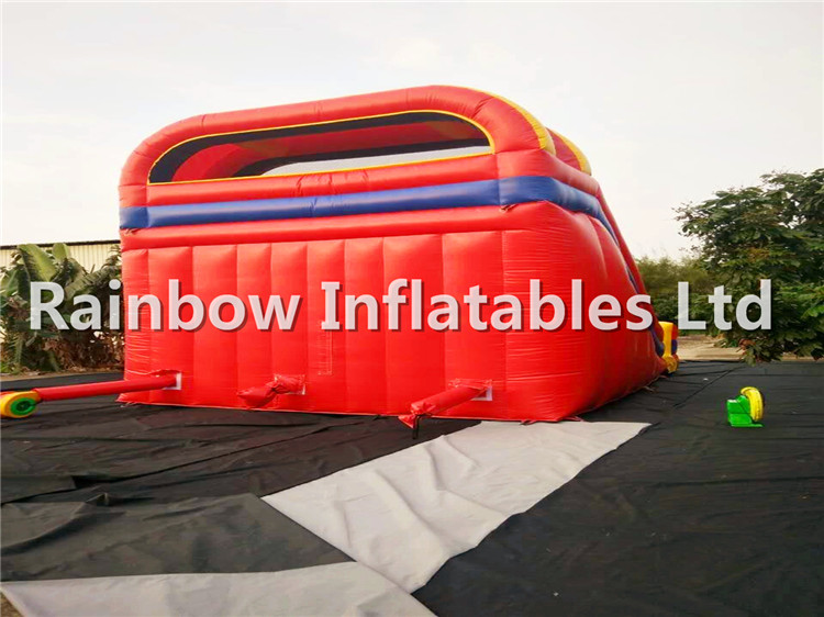 RB6099(8x5x6m) Inflatable Double chute Slide For Sale,Popular Slide For Kids