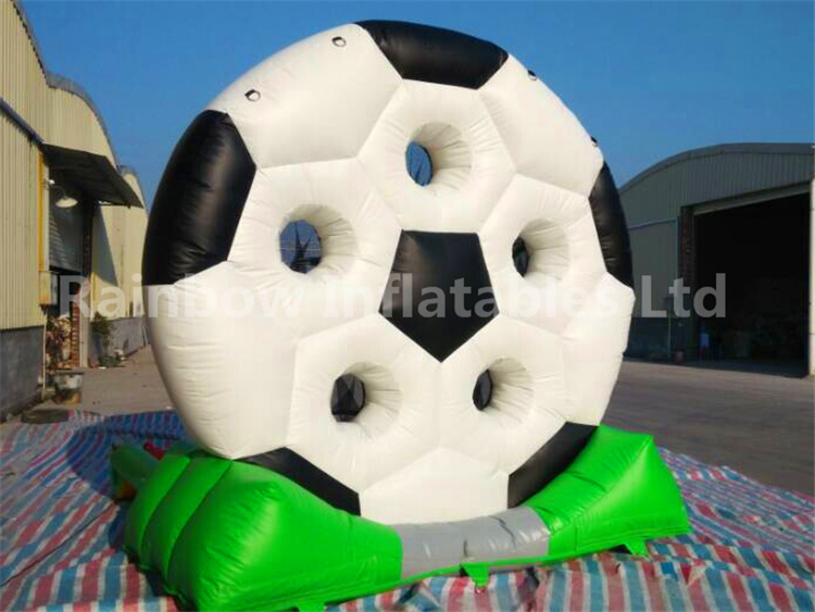 RB9040（3x3.3m）Inflatable Football Shape Shooting Target Machine/Inflatable Dartboard For Fun