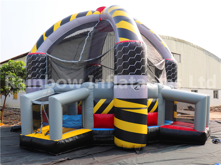 RB9130（Dia 8 m） Inflatable Defender Dome 3 in 1 sport game For Whole sale