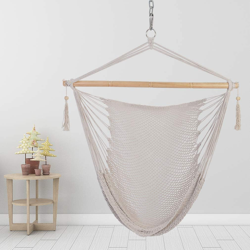 Hanging Chair Macrame Swing Hammock
