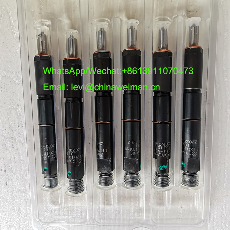 SDLG Machine Engine Spare Parts Fuel Injector 4110003380006 1112010-A149/A 1112010-1097/A