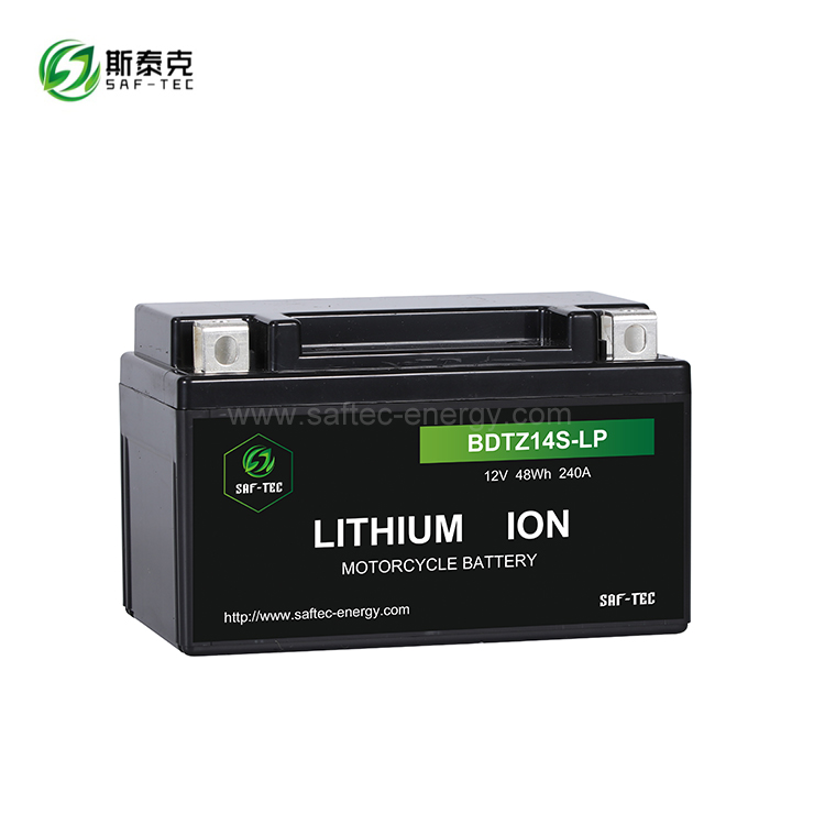 BDTZ14S-LP 12V 48Wh 240A Li-ion Battery for Motorcycle
