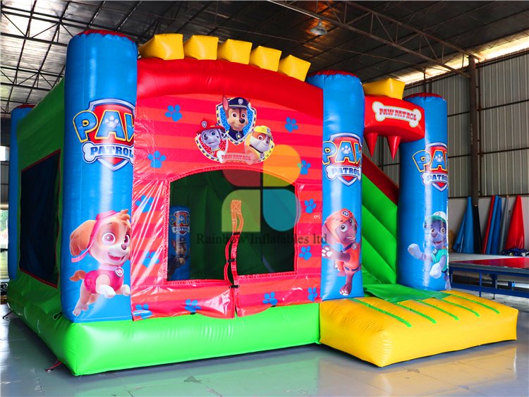 RB2015-5（4.5x5m）Inflatables Amusing Bouncer With Slide For Theme Park