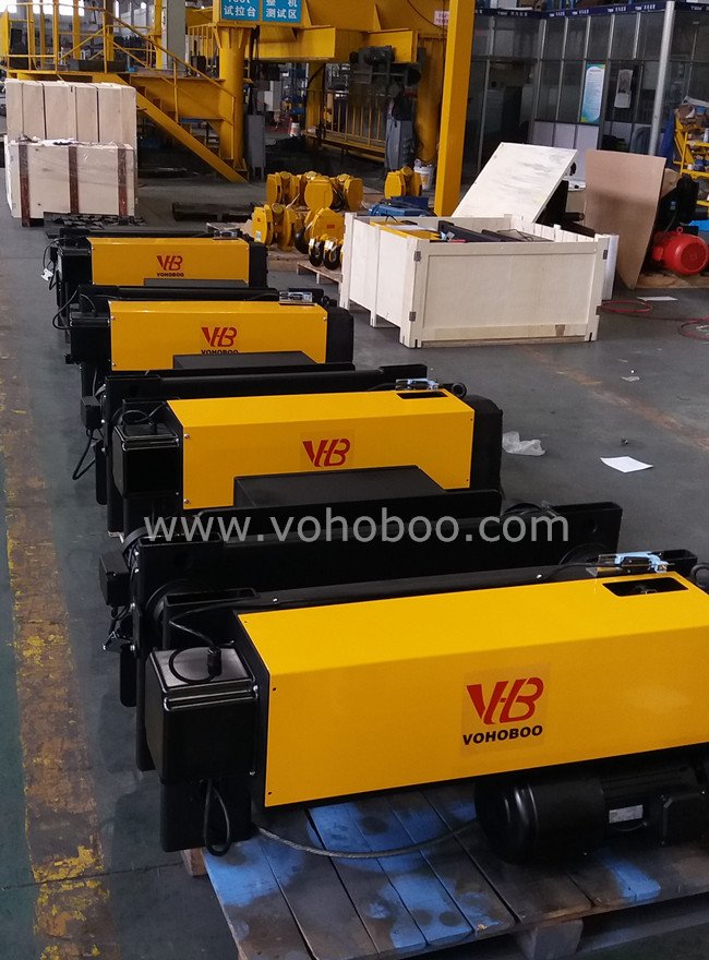 European Type Wire Rope Electric Hoist