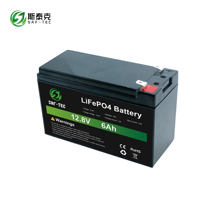 STC12-6M 12.8V 6Ah Wholesale Battery High Quality Solar Battery LiFePO4 Battery