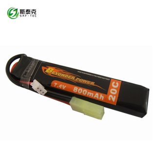 BD20-803085-2S1P 7.4V 800mAh RC Lipo Battery