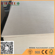 18 mm E1 Plain MDF/ Raw Plain MDF for making furniture