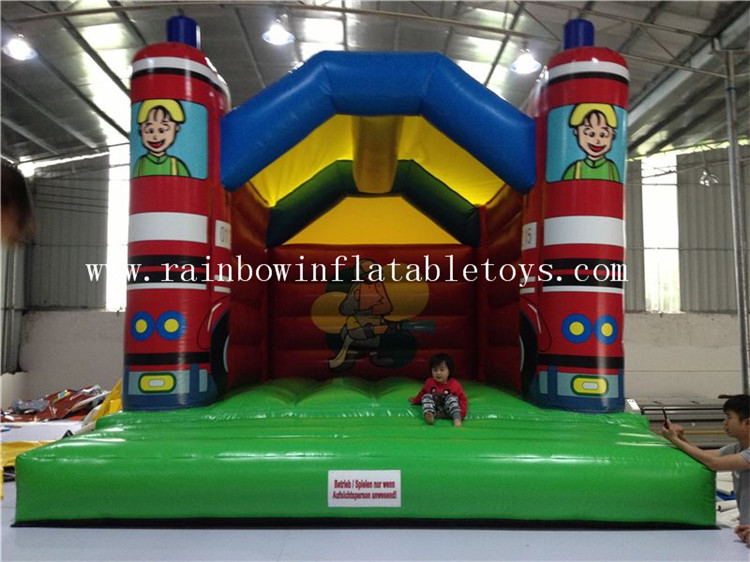 RB1010-1（4x5m）Inflatable fire car bouncer