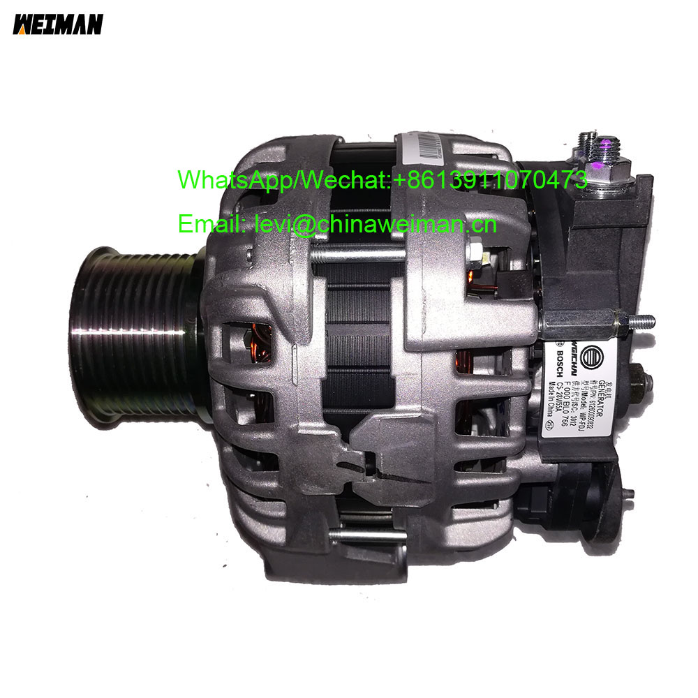 Original Weichai Engine Spare Parts Generator 612600090832 Dynamo WP-FDJ 612600090832