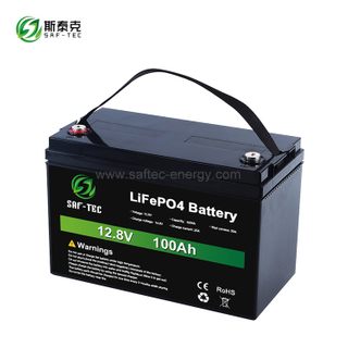 STC12-100M 12.8V 100AH Storage Batteries Pack Deep Cycle Solar Battery LiFePO4 Battery