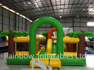 RB1133（ 4x3m ）Inflatables coconut palm Theme Bouncer