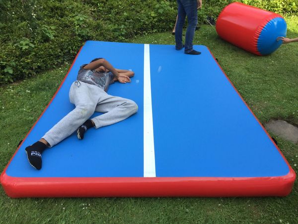Gym Inflatable Air Track Mattress for Sale Outside