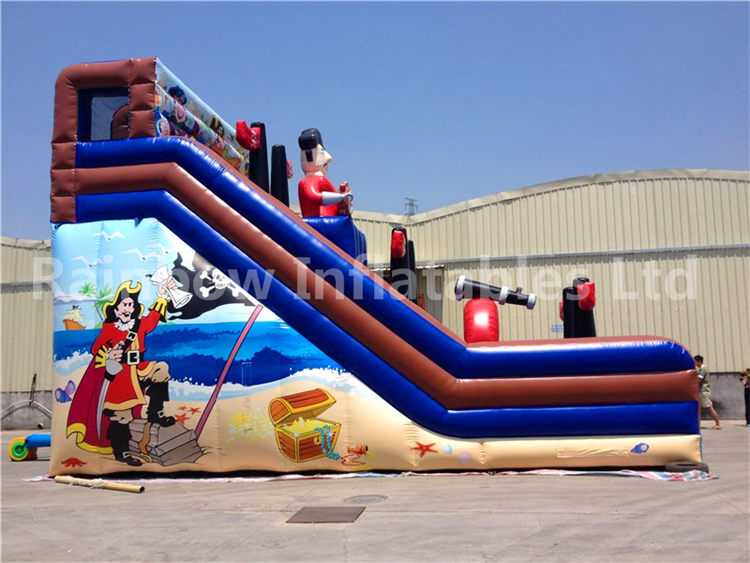 RB6052(10x6x7m) Inflatable Pirate Theme Slide For Kids