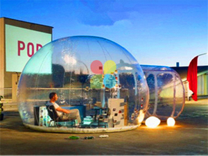 RB41058(dia 4x6m) Inflatable Bubble Tent Inflatable Transparent Tent for sale
