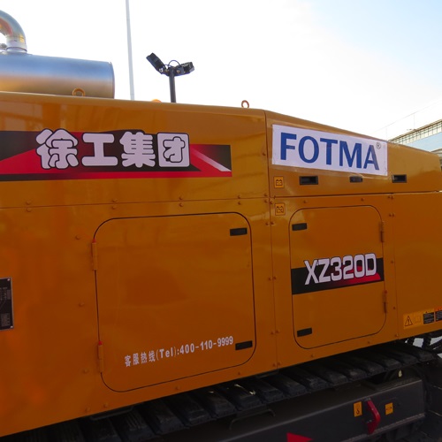 FOTMA exported an XCMG XZ320D horizontal directional drill rig