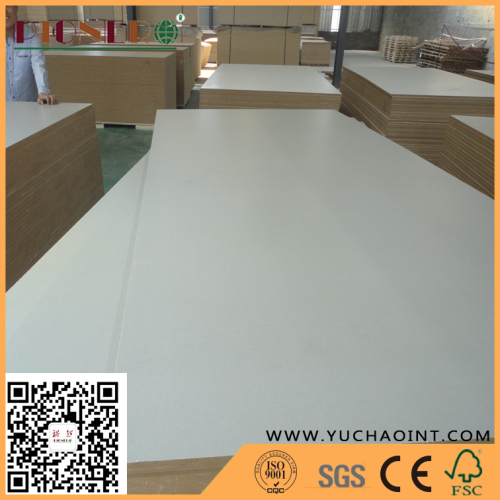 Melamine Wood Grain Colored Wardrobe MDF Board