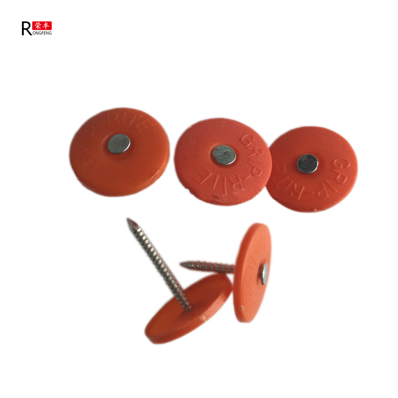 Colorful Cap Nails/Plastic Cap Nails Factory