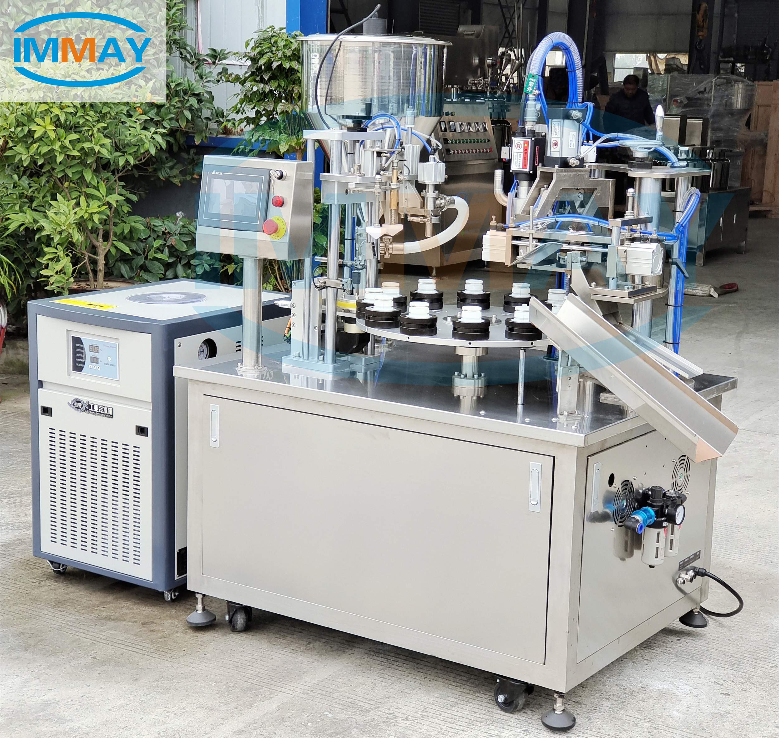 tube filling and sealing machine manufacturer الشركة المصنعة لآلة تعبئة وختم الأنابيب