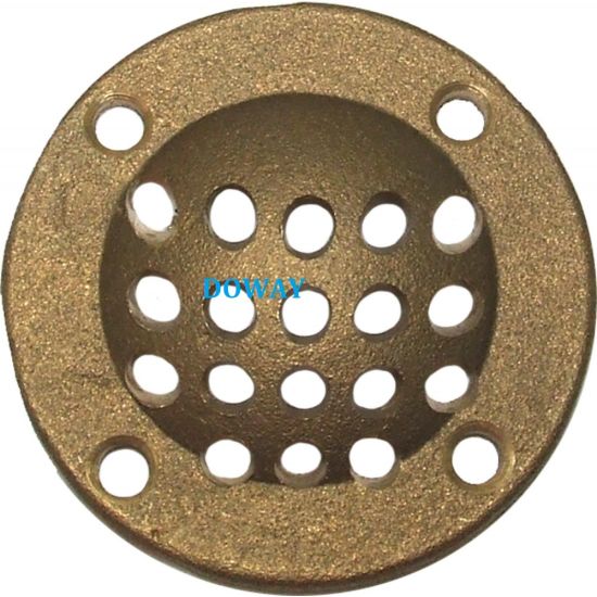 Rejilla de filtro de admisión redonda de latón Seaflow OEM (perforada / 60 mm de diámetro exterior)