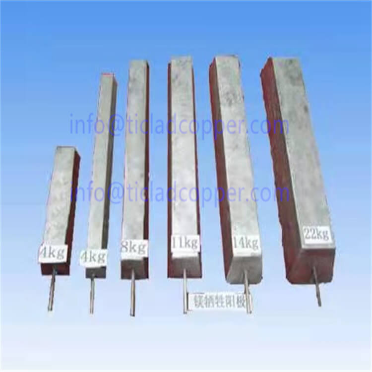 Aluminum Alloy Sacrificial Anode for Seawater Cooling System