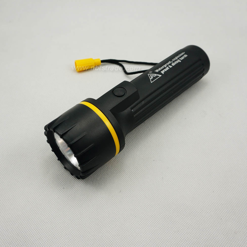 2D Waterproof PVC coated LED Flashlight