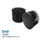 GooLED-NIC-11080 Pin Fin Heat Sink Φ110mm for Nichia