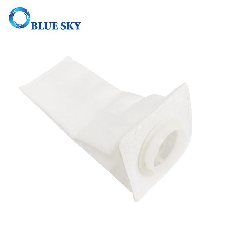 Bolsa de filtro de polvo de aspiradora HEPA de escape universal no tejida blanca