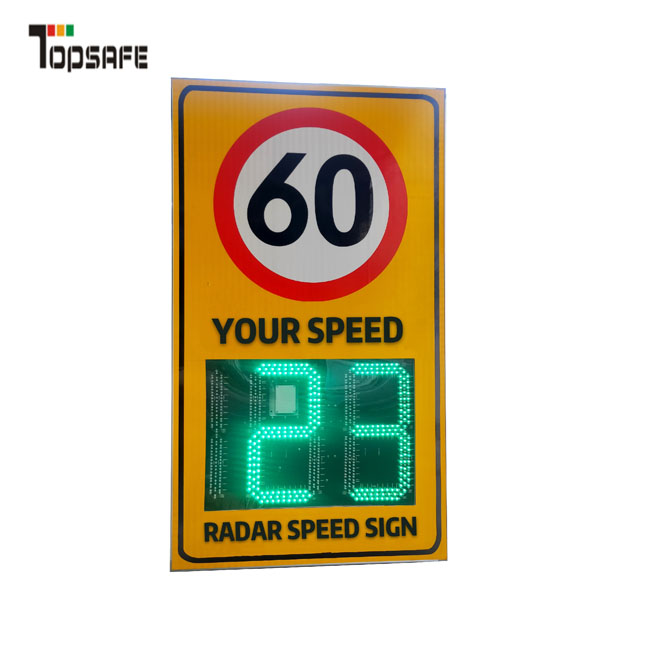 solar radar speed sign Safety signs