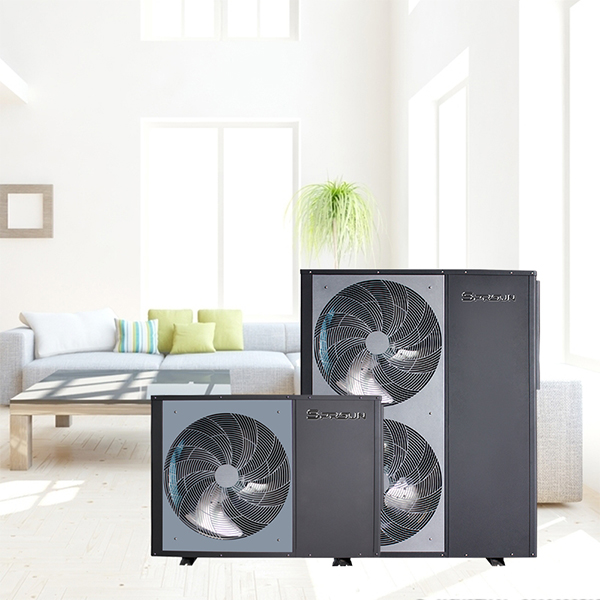 This Low Temp Multifunction DC Inverter Air Souce Heat Pump is one the best radiant floor heat pumps to use for your home. Bombas de calor multifuncionais de fonte de ar com inversor DC de baixa temperatura