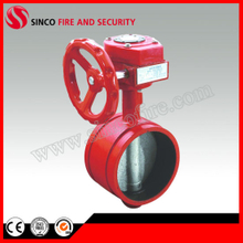China Manufacturer Fire Fighting Grooved Signal Butterfly Valve