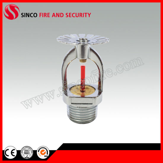 1/2 Inch 68 Degree Qr Chrome Finished K5.6 Fire Sprinkler