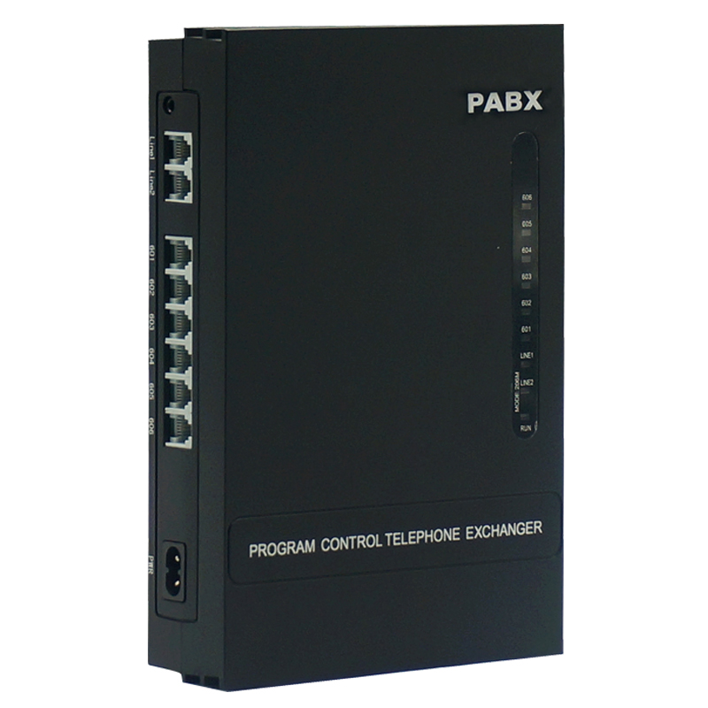 Mini PABX System Cheap PBX 2 CO Lines, 8 Extensions