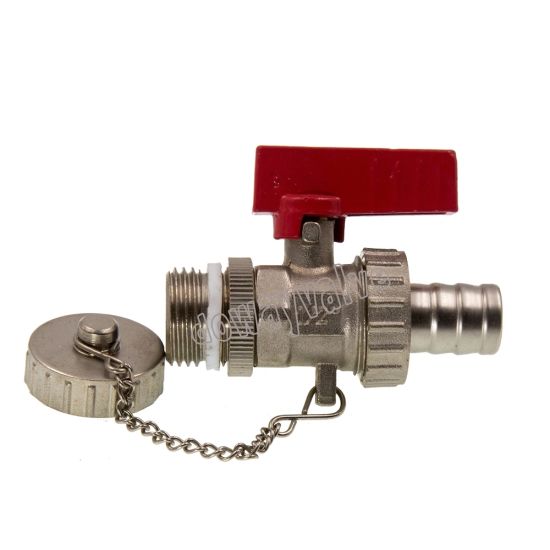 Chine magasin d'usine 1/2 "robinet à bille de vidange de remplissage de chaudière