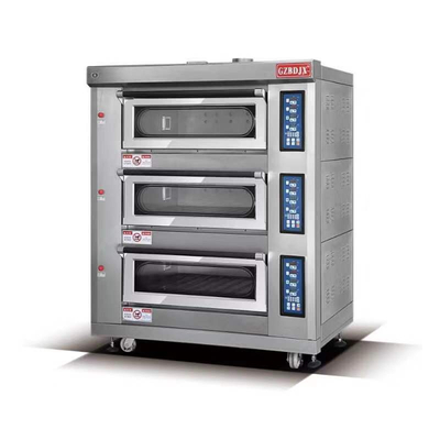 BDR-60H燃气Tripple甲板烤箱面包店