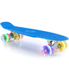M Merkapa 22" Complete Skateboard with Colorful LED Light Up Wheels for Beginners Kids Aged 6-12 Boys Girls