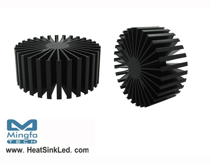 SimpoLED-CRE-11750 for Cree Modular Passive LED Cooler Φ117mm