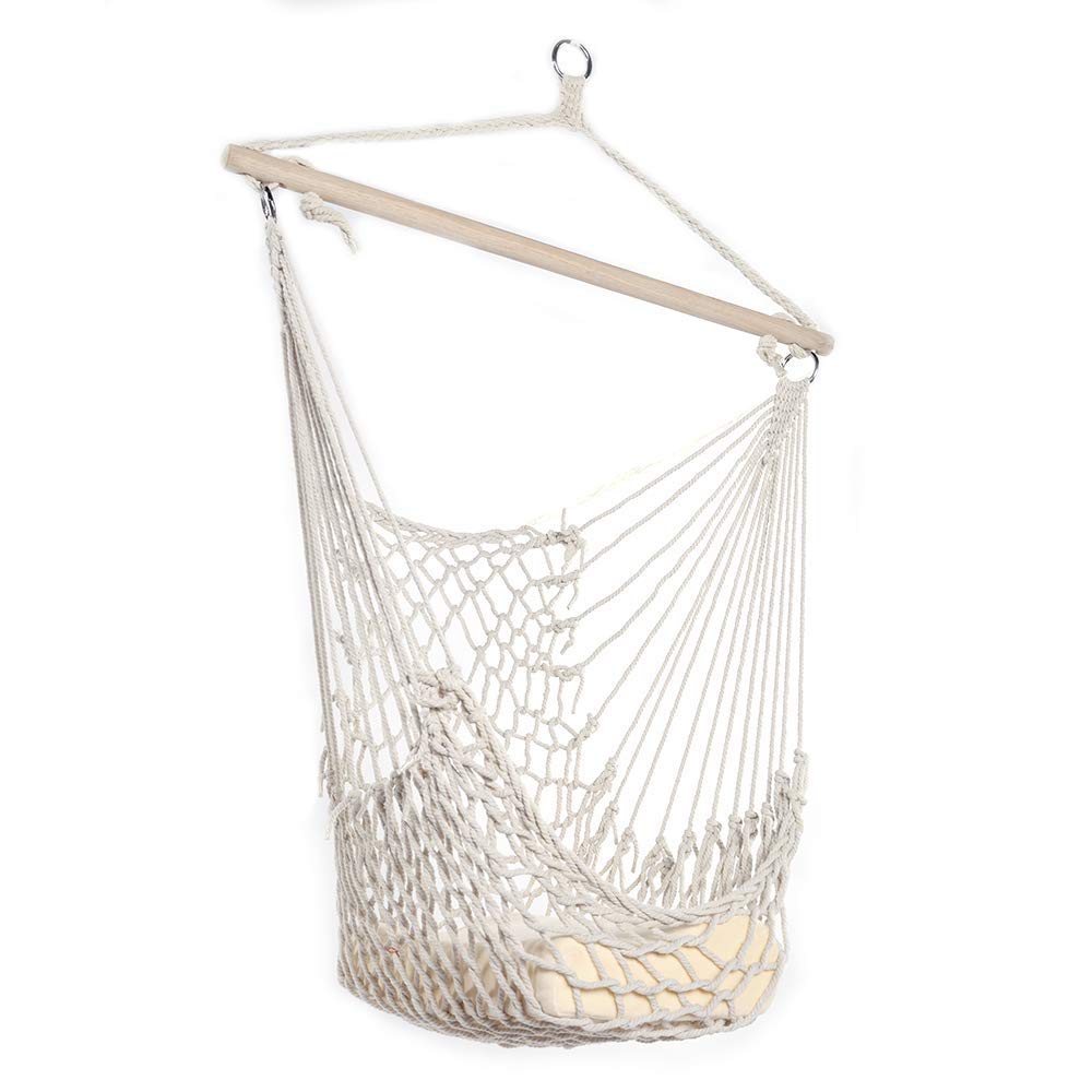 Cotton Rope Hanging Hammock Chair