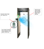 Automatic Infrared Temperature Measuring Safety Door For Human Body 