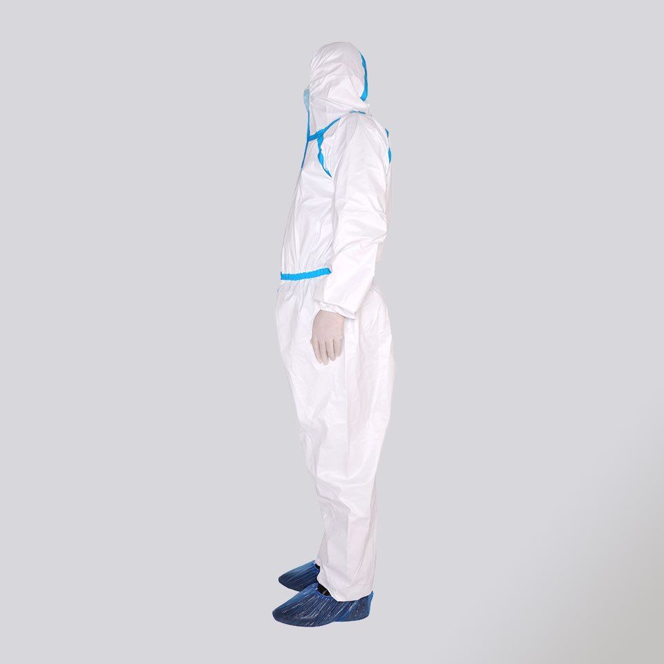 Anti Splashes Body Protector Coveralls Unisex Disposable Isolation Dust-proof Anti-bacterial Clothes