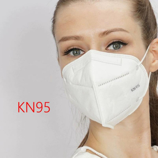 Stock grande KN95 Respirador desechable de mascarilla 4 capas Polvo de aire Antipolución de virus Máscara kn95 respirador de máscara
