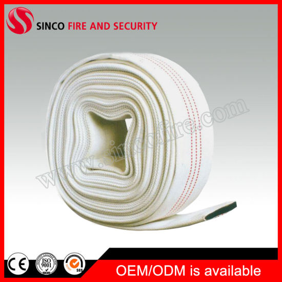 Fabric 2-10 Inch PU Lined Canvas Used Fire Fighting Hose Pipe