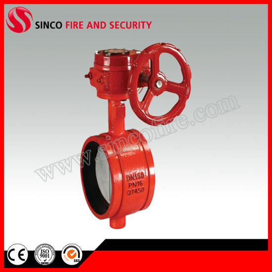 Turbine Signal Butterfly Valve for Fire Fighting