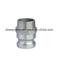 Adaptador Camlock de acero inoxidable tipo E
