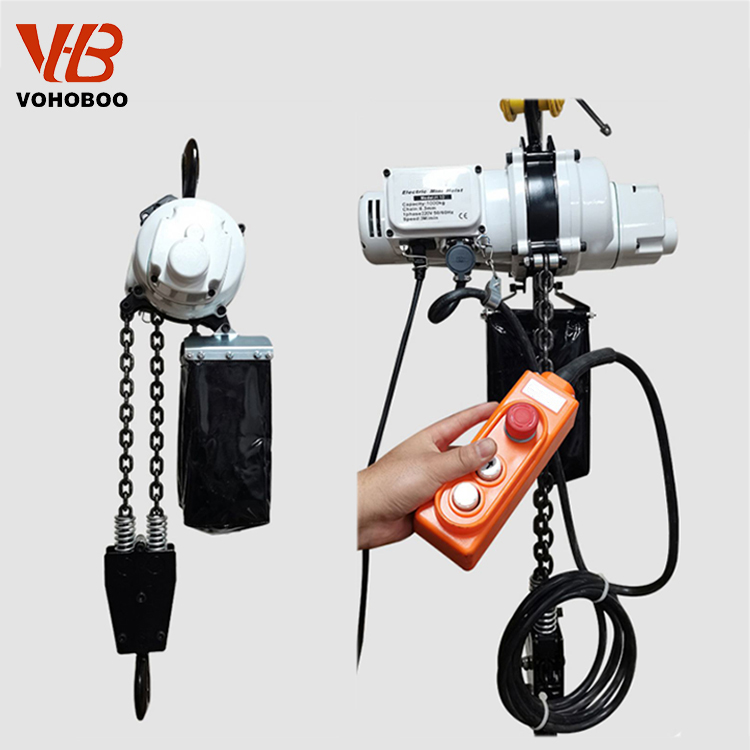 110V/220V Single Phase Mini ELectric Chain Hoist