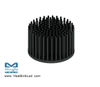 GooLED-LUN-8650 Pin Fin Heat Sink Φ86.5mm for Luminus
