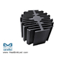 eLED-VOS-7080 Vossloh-Schwabe Modular Passive tar LED Heat Sink Φ70mm